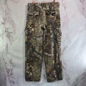 Realtree Pants Youth XXL 18 Camo Xtra Hunting Woodland Boys Girls Cotton